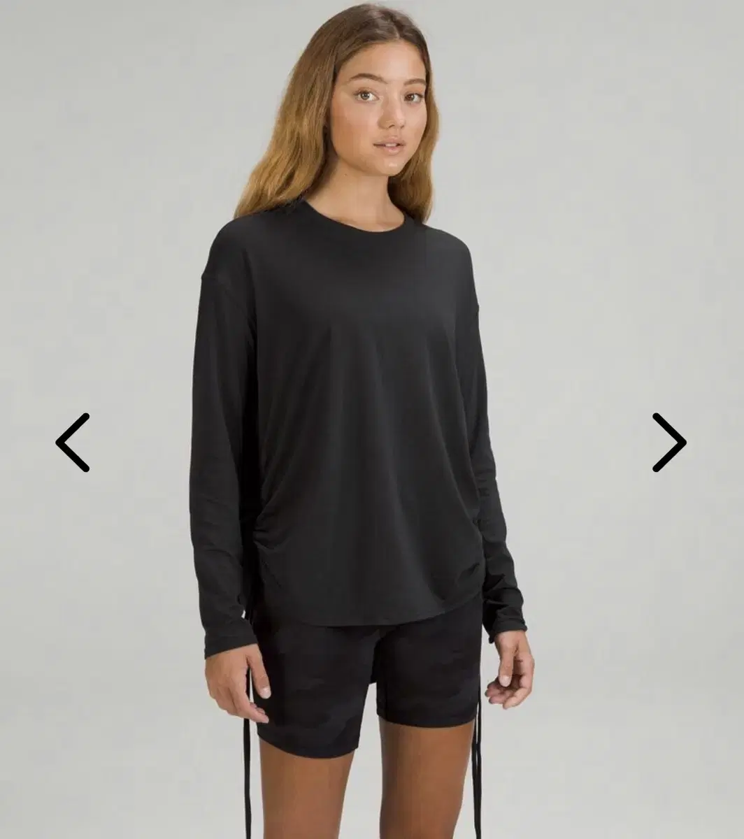 Lululemon Pima Cotton Cinch Long Sleeve Shirt