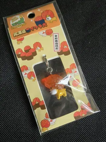 레트로 아프로 개 스트랩  현지 홋카이도 연어알 개 스트랩