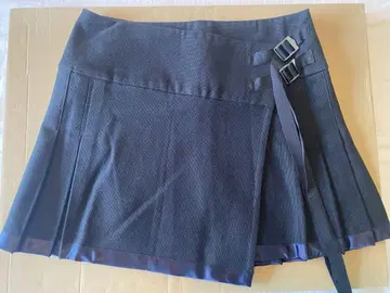 Sacai 플리츠 랩 스커트 미니 사이즈 1