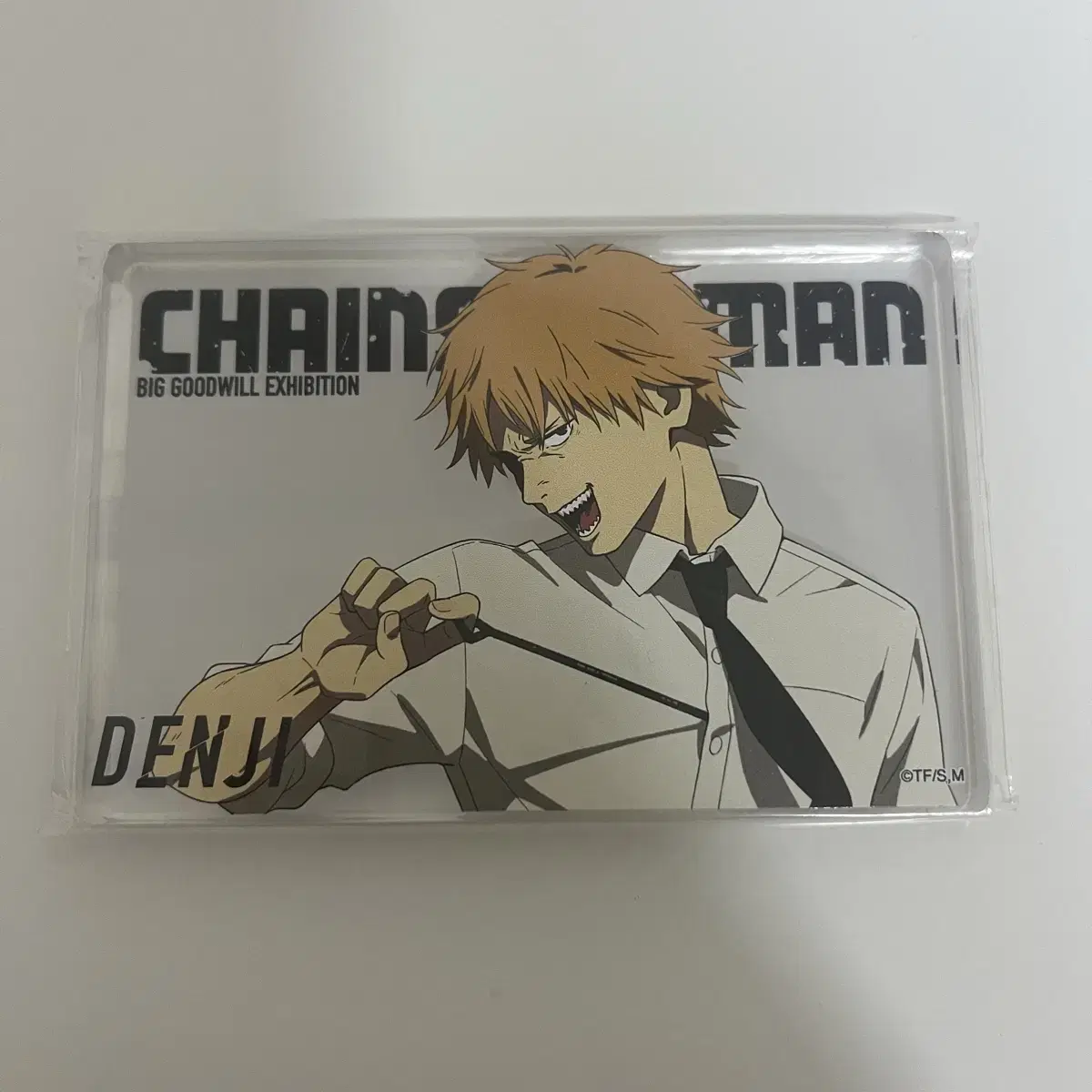 Chainsaw Man Denji Acrylic Block Tokyo Baseyard Grand Exchange Exhibition