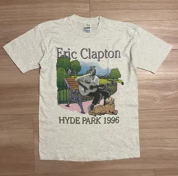 90년대 Eric Clapton 에릭 클랩튼 하이드 파크 구제 의류 M