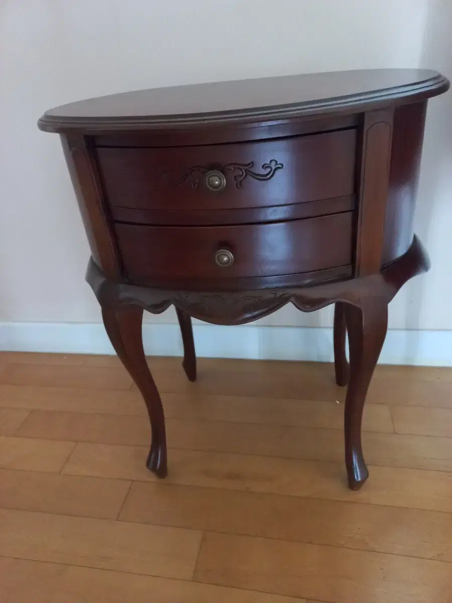 Antique furniture bedside table