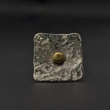 빈티지 실버 925 타타키 반지 15.5호 6g
