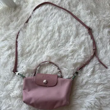 LONG CHAMP 핑크 핸들 숄더백