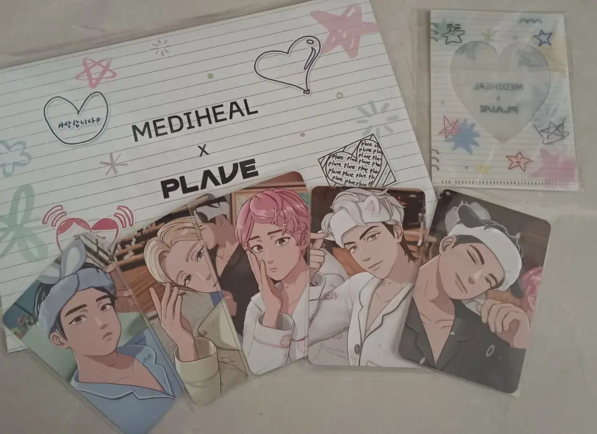 Until June 18th) PLAVE Mediheal 3rd Photocard Bulk wts