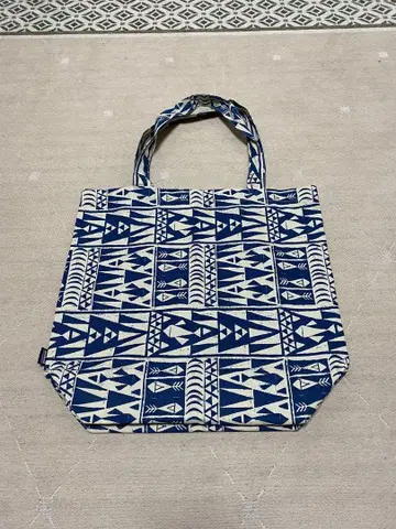 파타고니아 토트백 올 패턴 네이티브 무늬 마켓 토트백