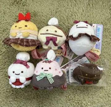 스미코구라시 테노리 봉제 인형 초콜릿 페어 찻집 스미코 6종 세트