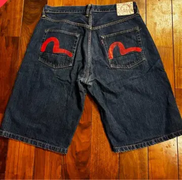 Evisu 하프 팬츠 W38 2001
