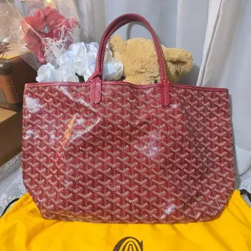 고야입니다 빨간색 레이디 토트백 [새상품]