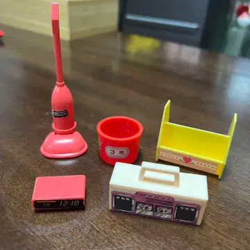 리카짱 미니어처 가구 세트 쇼와 잡화