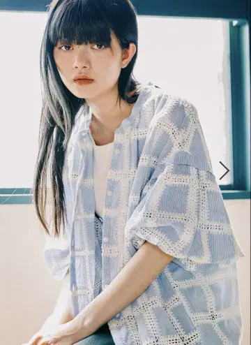 니코앤드 인기 엠보 보일 밴딩 셔츠 택 포함 새상품