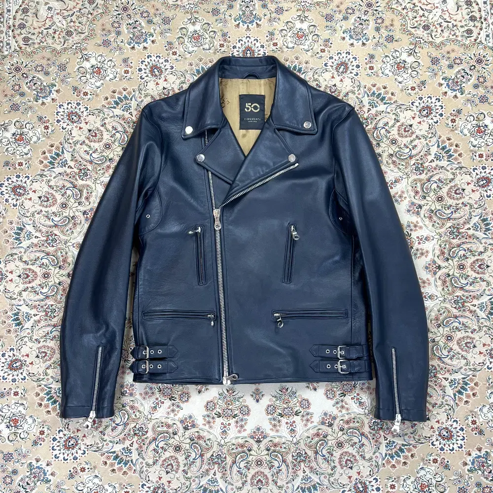 OPIUM】RYE CHASIN 24AW Fur Jacket MEN SHEARLING- COGNAC 3/4 WITH