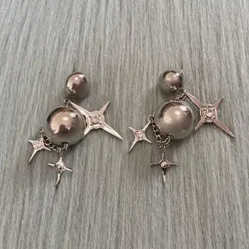 y2k 발레 코어 페어리 그런지 비쥬 디자인 귀걸이