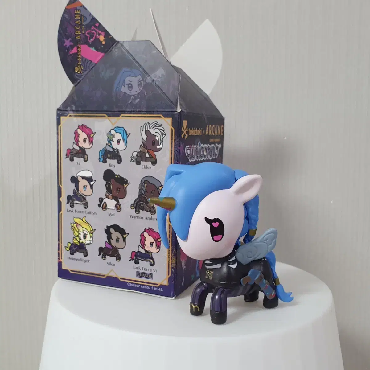 League of Legends Arcane tokidoki Jinx Figure #롤,#리그오브