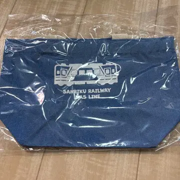 미사용 새상품 산리쿠 철도 토트백