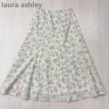 laura ashley 로라 애슐리 꽃무늬 플레어 스커트 11 L