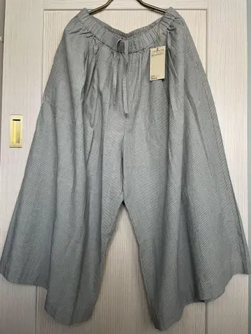 무인양품 여성 냉감 이지 크롭 팬츠 2XL 택 포함 새상품