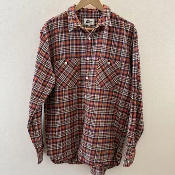 새상품급 Pilgrim surf+supply 플란넬 셔츠 레드 M