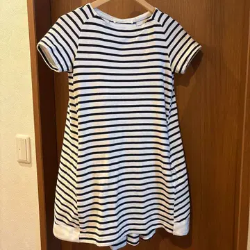 사카이 럭 코튼 보더 원피스 사이즈 1