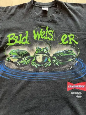 90s Budweiser 버드와이저 개구리 USA제