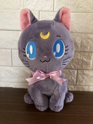 세일러문 앉은 루나 봉제 인형 스토어 오리지널