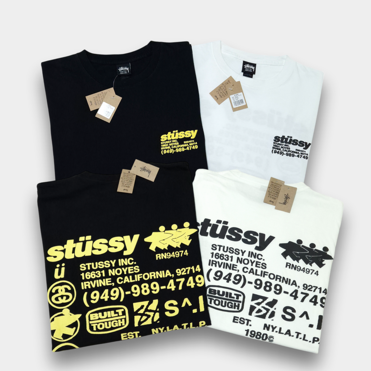 [정품 새상품]스투시 stussy DNA 반팔 남녀공용
