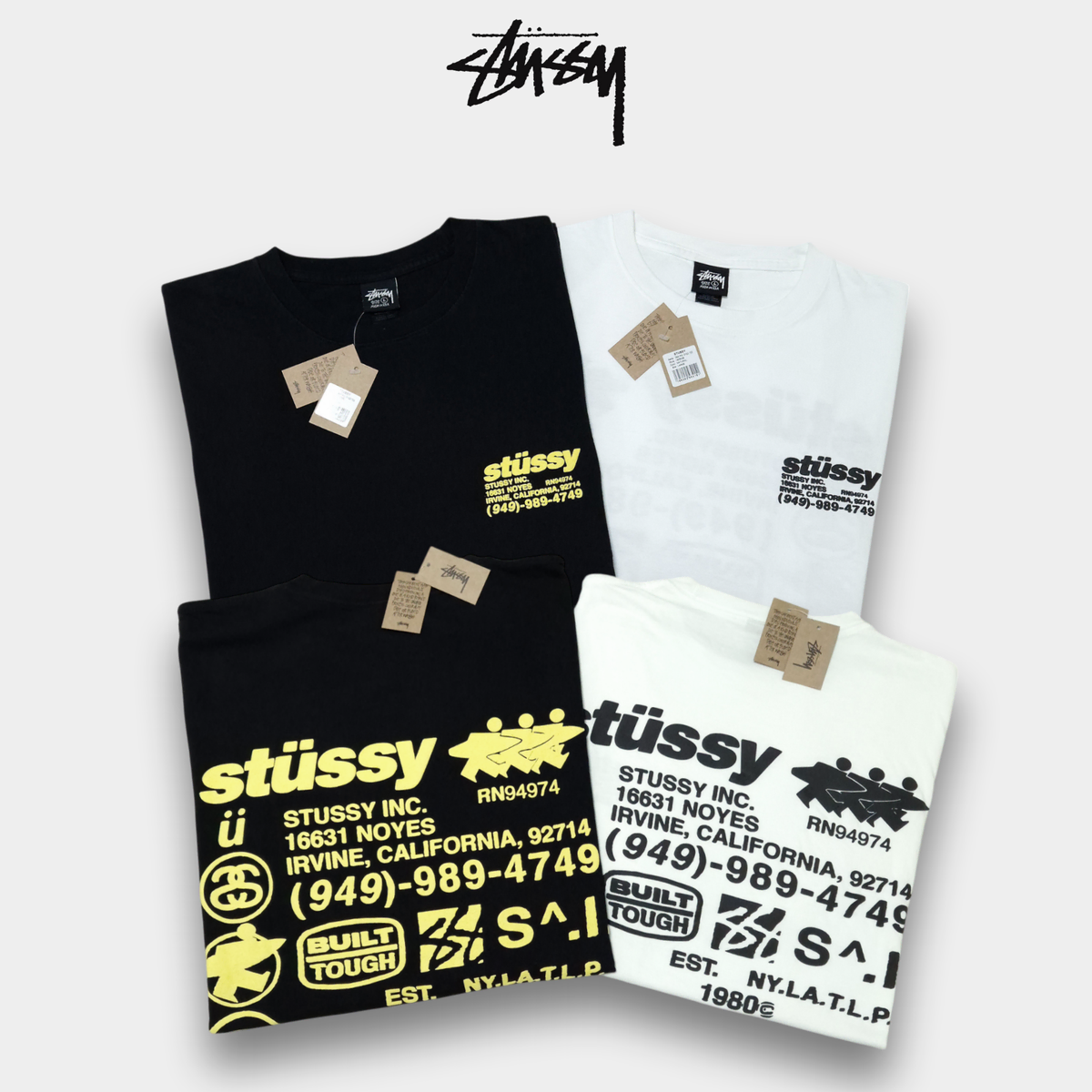 STUSSY | 스투시 Stussy Pickup T-shirt Black L on Bunjang
