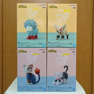 나의 히어로 아카데미아 히로아카 FluffyPuffy 피규어 4종 세트