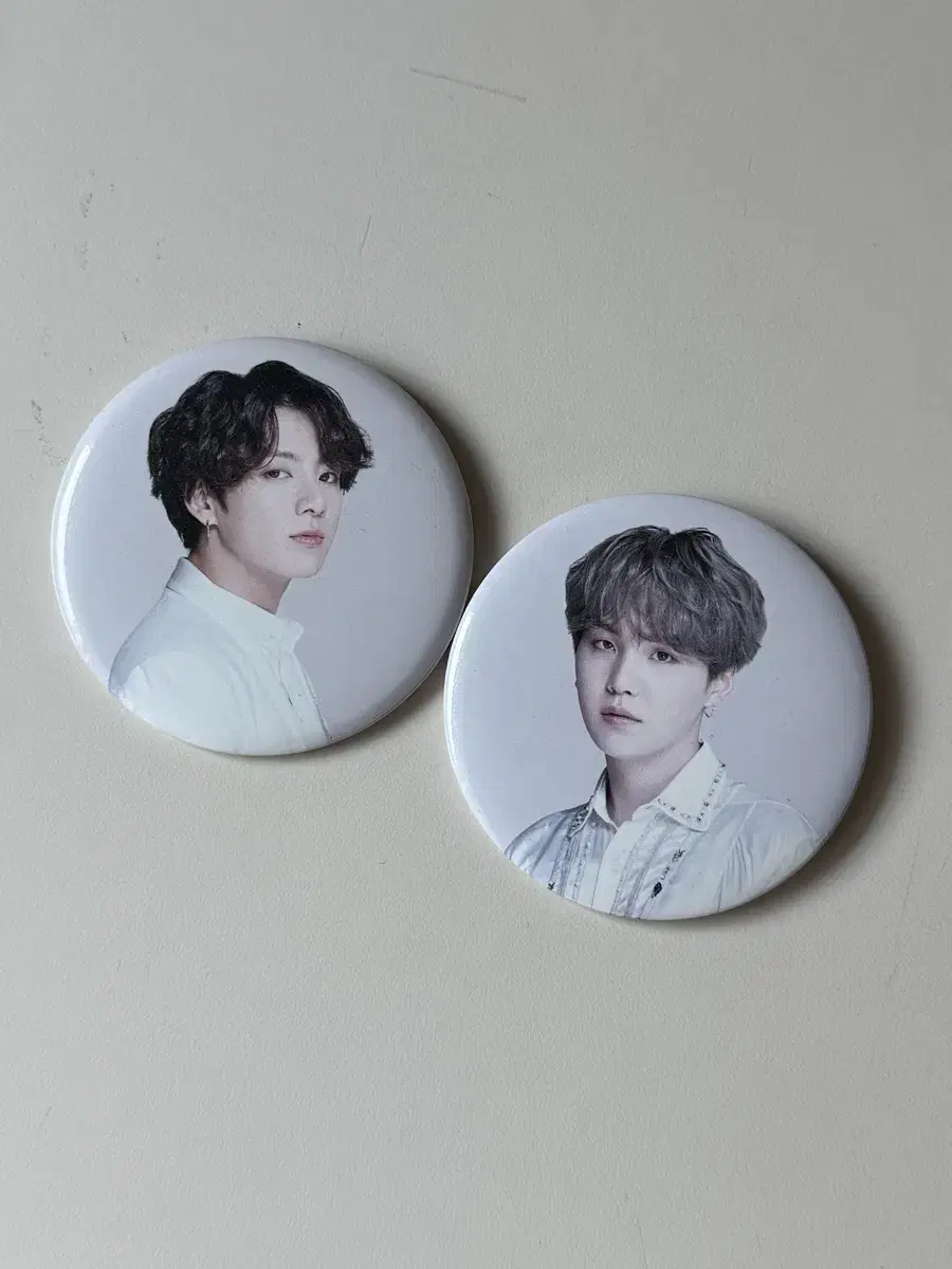 방탄 BTS 정국, 슈가 캔뱃지 (일괄)