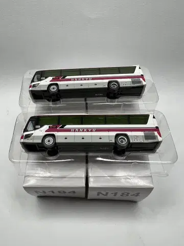 버스 컬렉션 히노 세레가 한큐 버스 N184 사업자 한정판 2대 세트