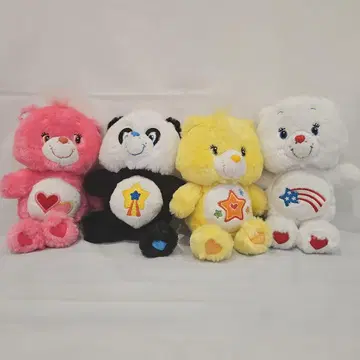 케어 베어 봉제 인형 4종 세트