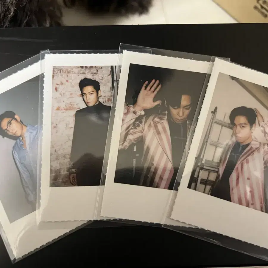 BIGBANG T.O.P ポラロイド Bulk Bigbang Top Japan seasons greetings pola Polaroid on