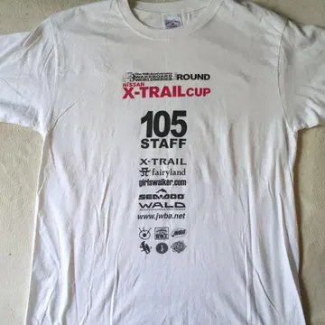 NISSAN X-TRAIL CUP 티셔츠 10주년 기념