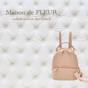 Maison de FLEUR 마리짱 콜라보 백팩