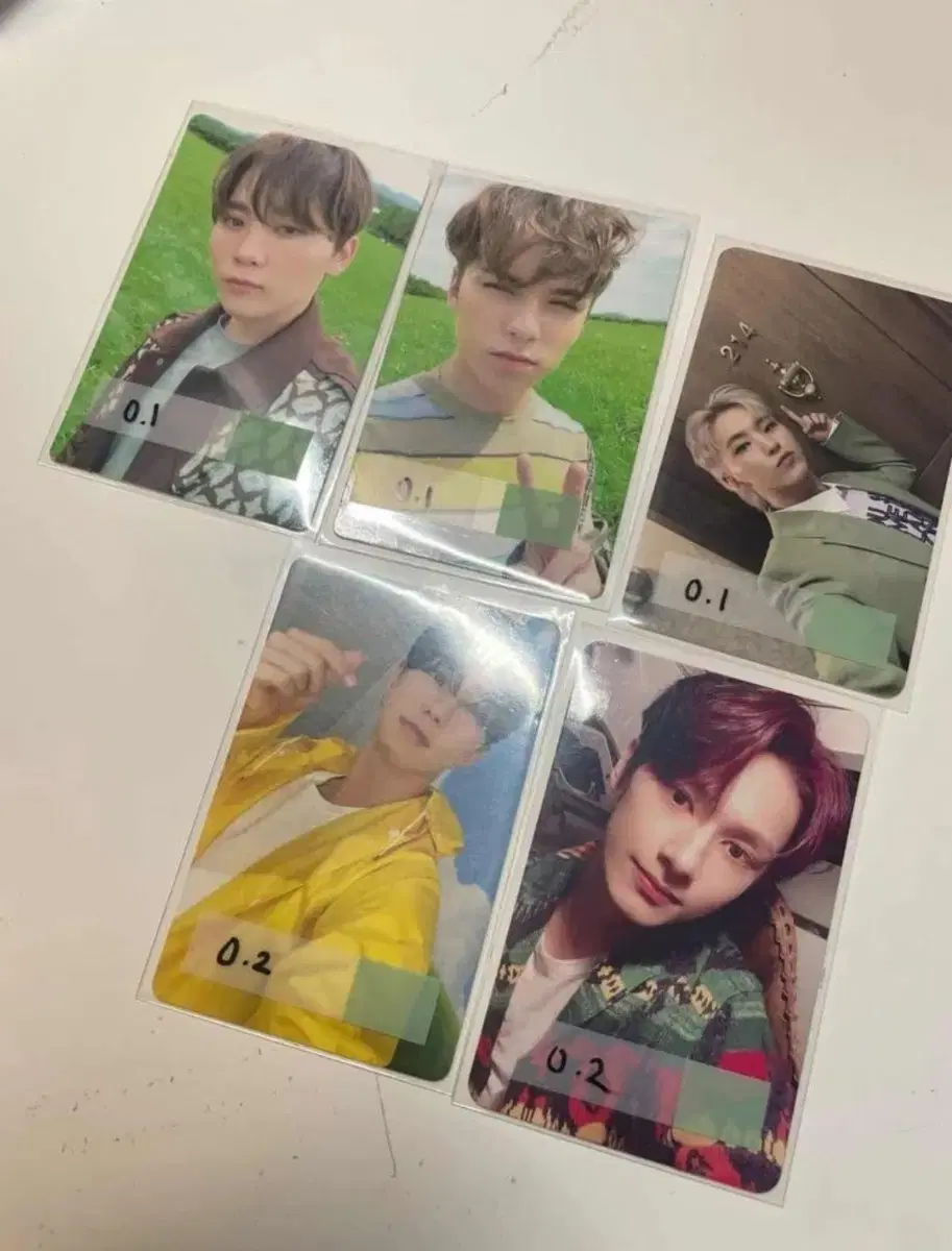 세븐틴 포카 승관 버논 호시 준