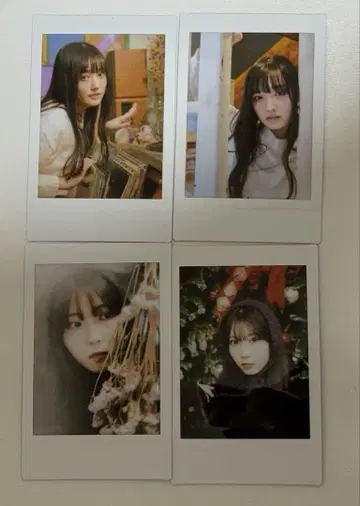 가끔 카메라부 한정판 폴라로이드 요시모리 유나 후지미 사키 벚꽃