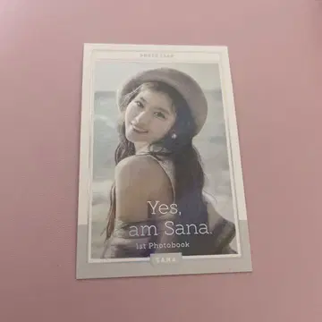 twice 사나 Yes,Iam Sana 포토 카드