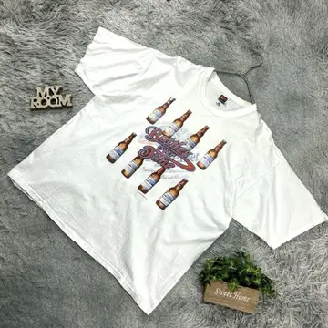 버드와이저 90년대 빈티지 티셔츠 XL