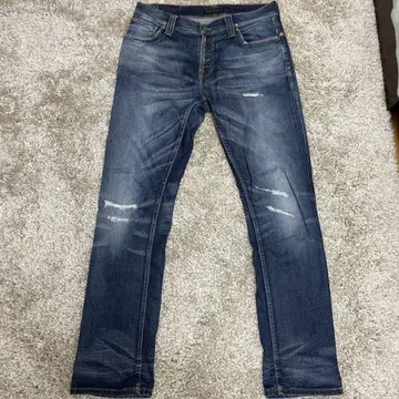 MUDIE Jeans W32 L32 데미지 데님