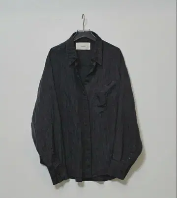 todayful Crape Satin Shirts 인디고