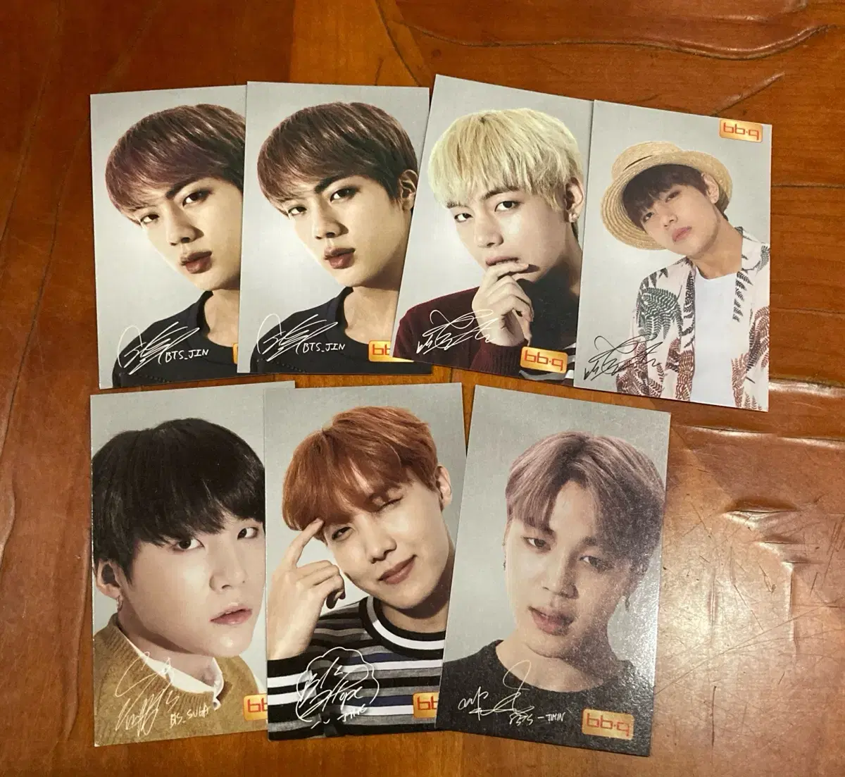 방탄소년단 BBQ 포카