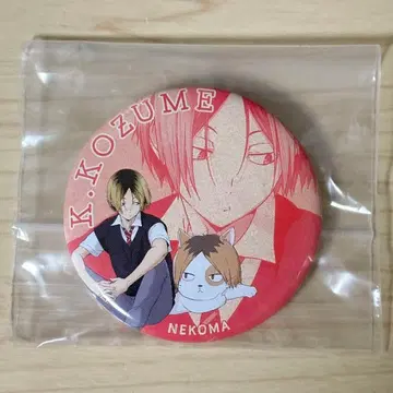 하이큐 애니멀 마스코트 캔뱃지 코즈메 켄마