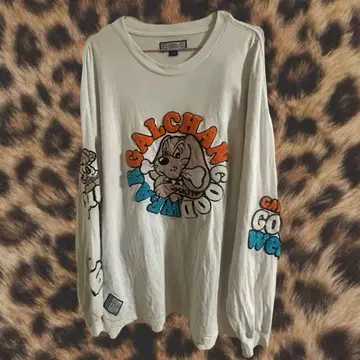 GALCHAN GOOD WEAR 롱 슬리브 티셔츠