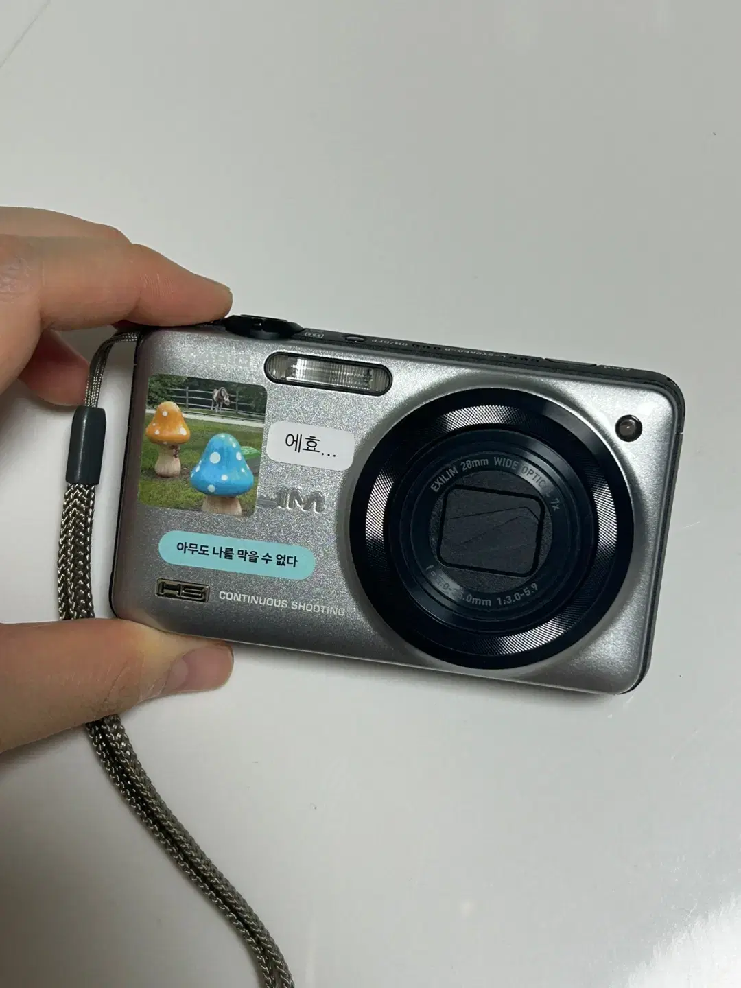 Casio Xlim CASIO EXILIM EX-ZR10 SR (Silver)