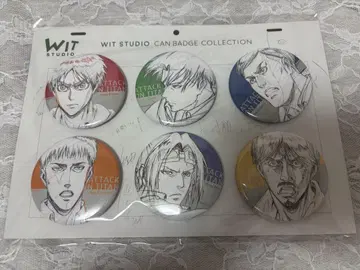 진격의 거인 WIT STUDIO 캔뱃지 컬렉션 캔뱃지 세트 최종 가격