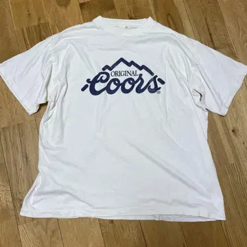 80s coors 티셔츠 맥주 기업 빈티지 미국 구제 의류