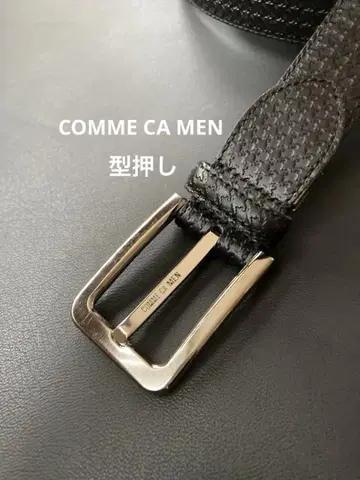 COMME CA MEN 남성용 벨트 COMME CA 소가죽 블랙 컬러
