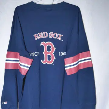 새상품 롱 T XL 레드 삭스 소매 라인 로고 MLB 요시다 긴팔 티셔츠