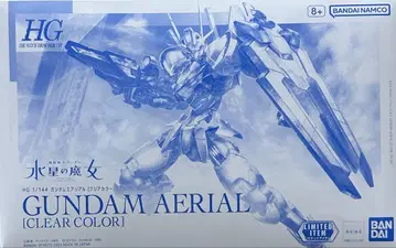 HG 1/144 건담 에어리얼 [클리어 컬러] 수성의 마녀 BANDAI