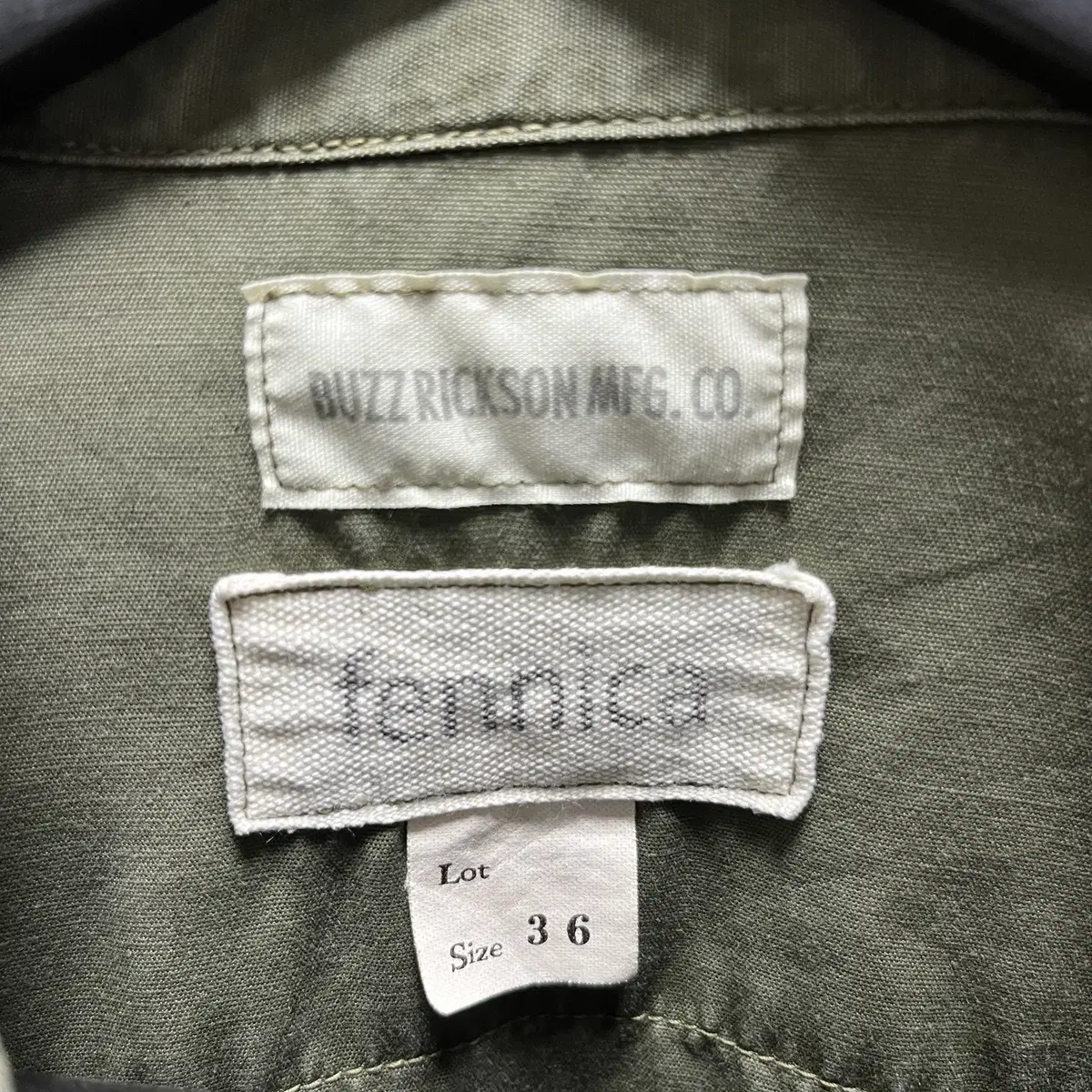 BUZZ RICKSON'S × fennica size 36 BUZZ RICKSON'S x FENNICA Clute Trousers French Navy 36 Real